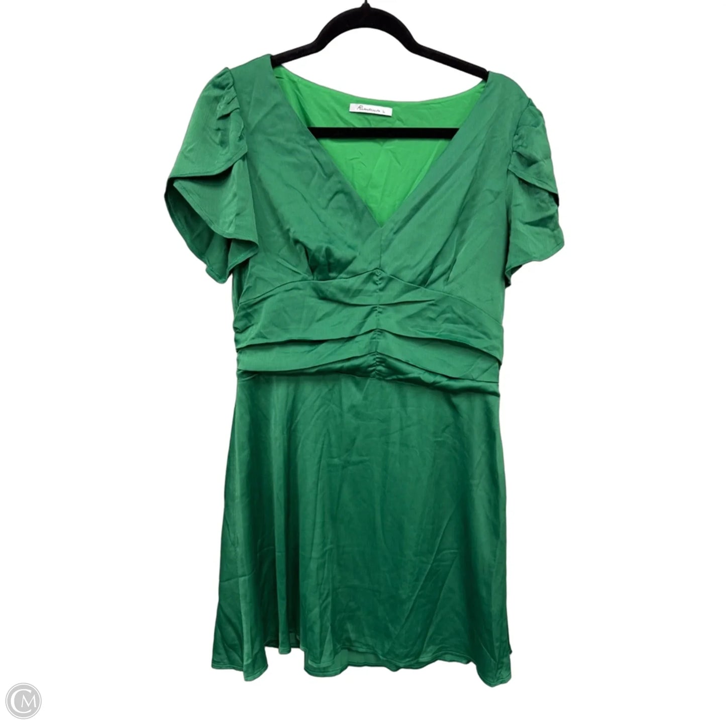 Dress Casual Short By Clothes Mentor In Green, Size: L