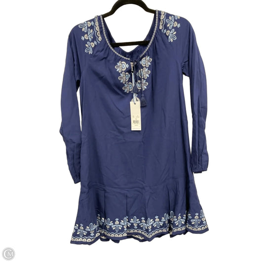 Dress Casual Short By Southern Tide In Blue & White, Size: S