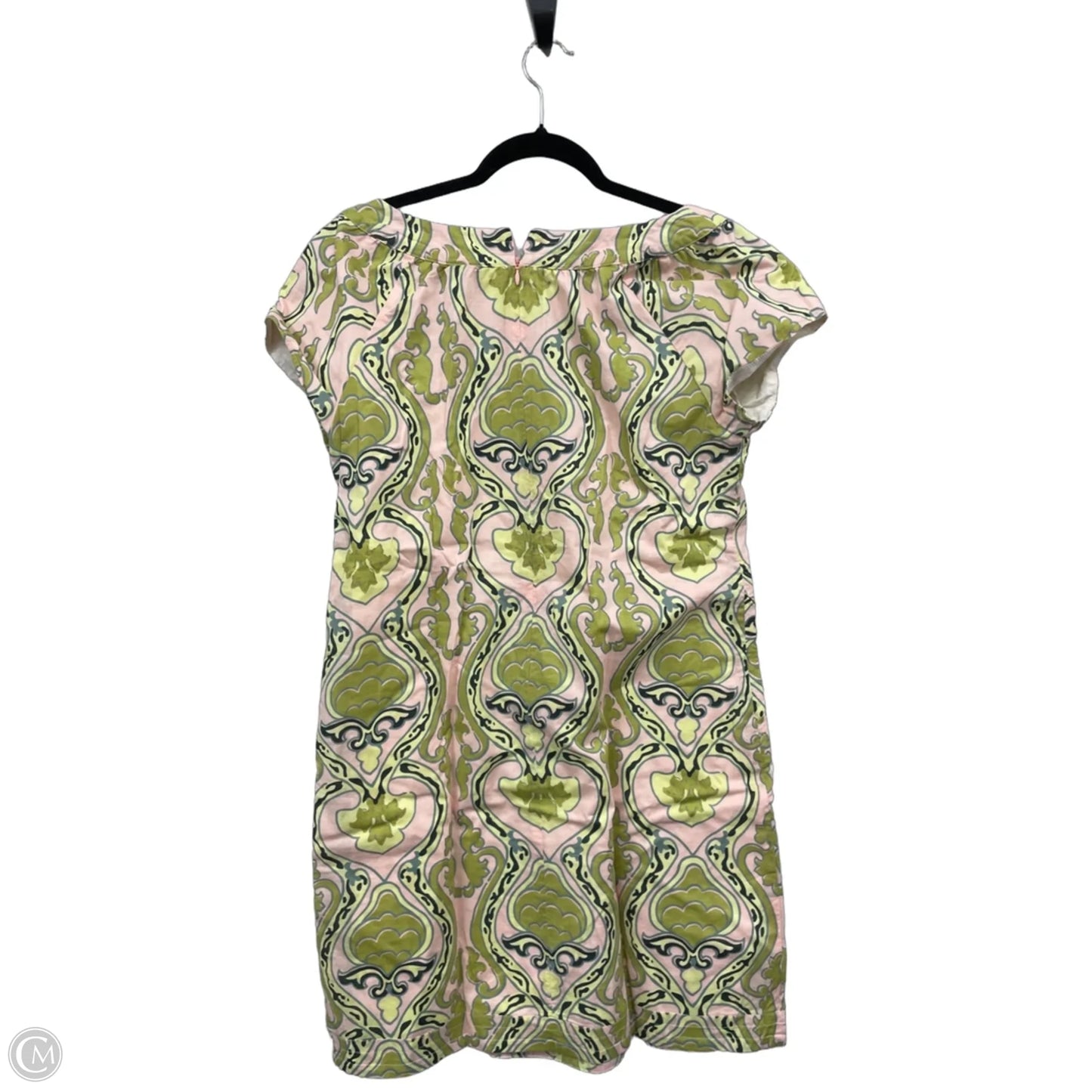 Dress Casual Short By J. Crew In Green & Pink, Size: 8