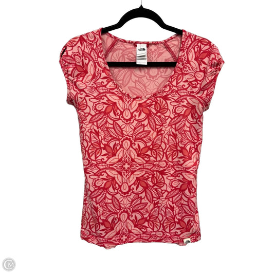 Top Short Sleeve By The North Face In Floral Print, Size: Xs