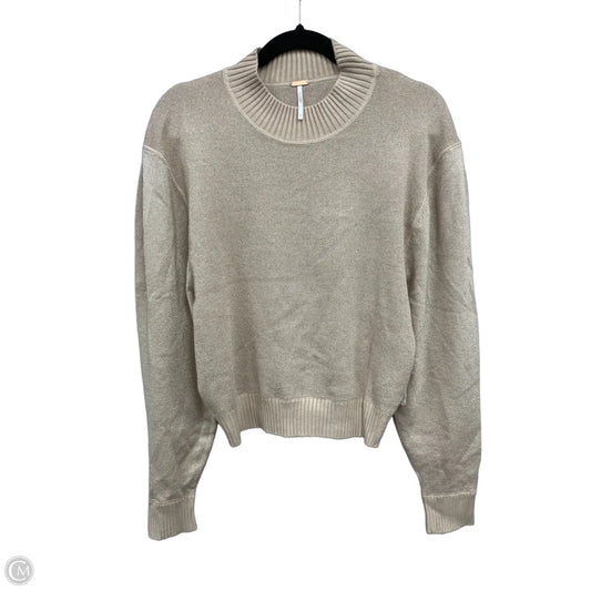 Sweater By Free People In Rose Gold, Size: L