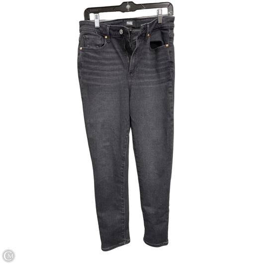 Jeans Skinny By Paige In Grey, Size: 8