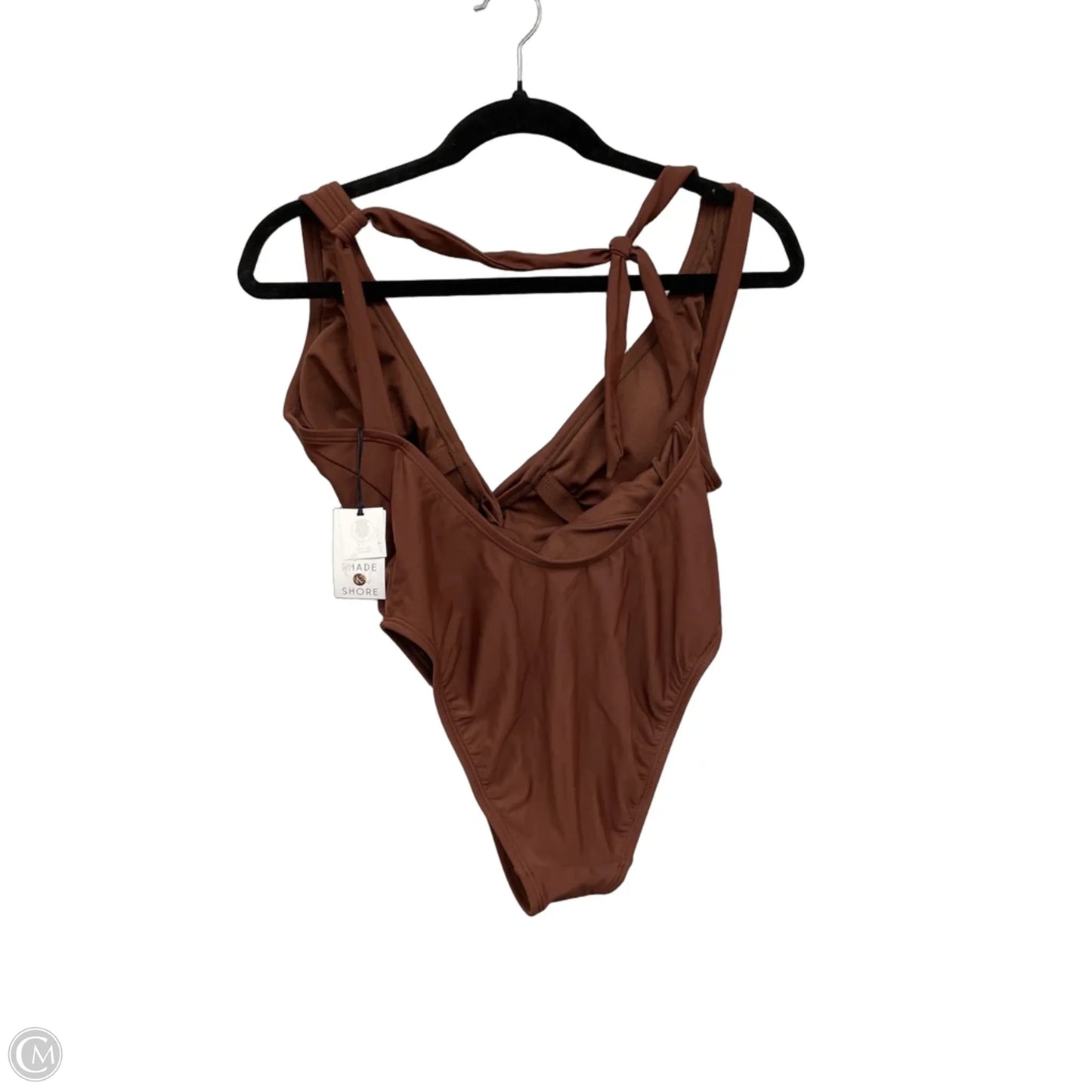 Swimsuit By Shade & Shore In Brown, Size: S