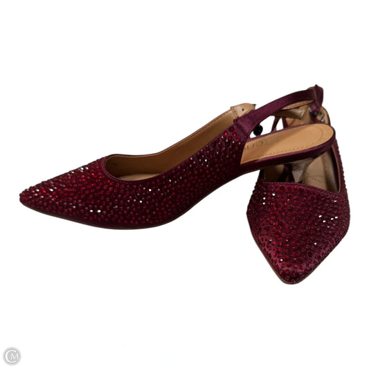Shoes Heels Kitten By J Renee In Floral Print, Size: 6.5