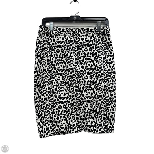 Skirt Mini & Short By Ann Taylor In Animal Print, Size: 6