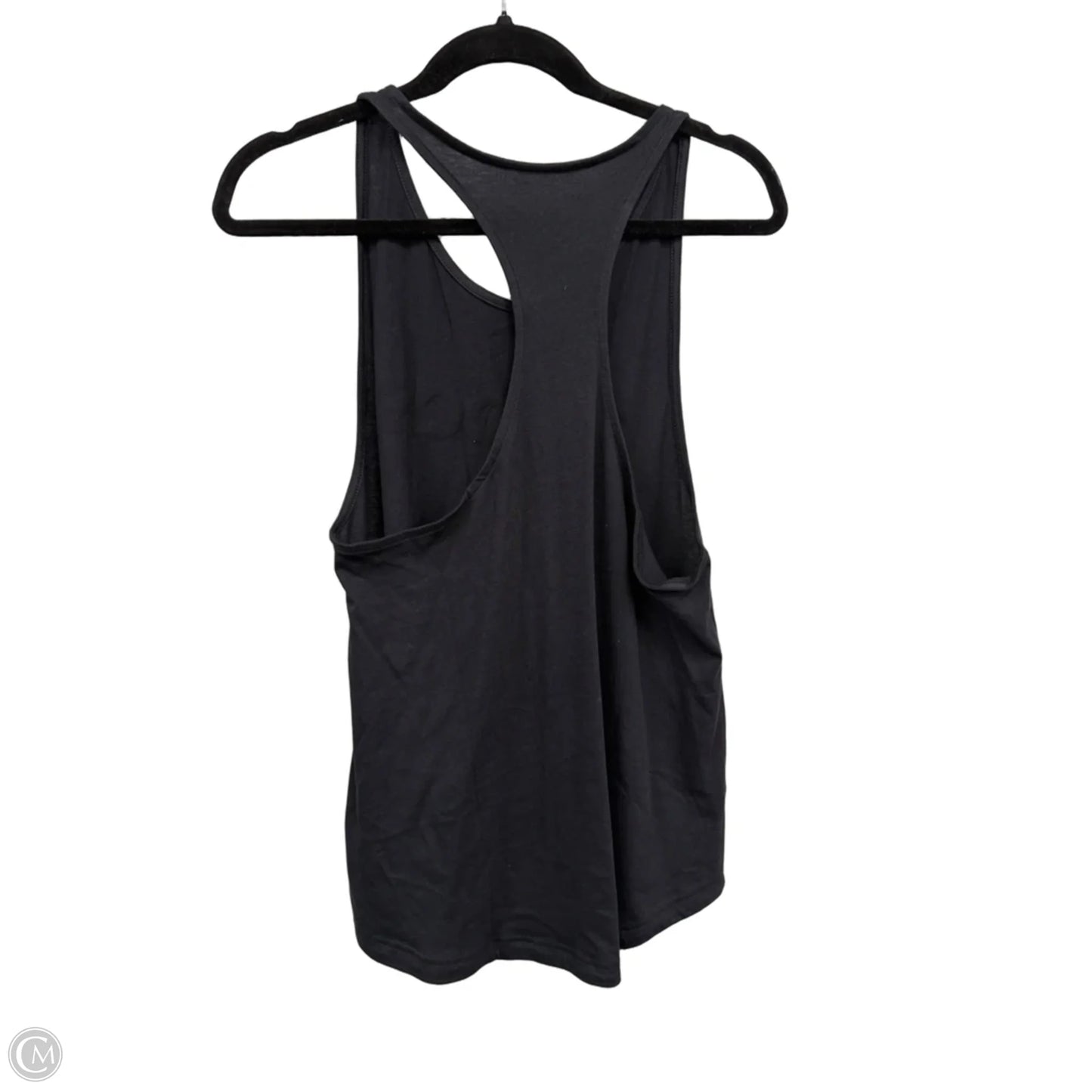 Athletic Tank Top By Adidas In Black, Size: M