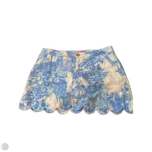 Skort Designer By Lilly Pulitzer In Blue & Green, Size: 6