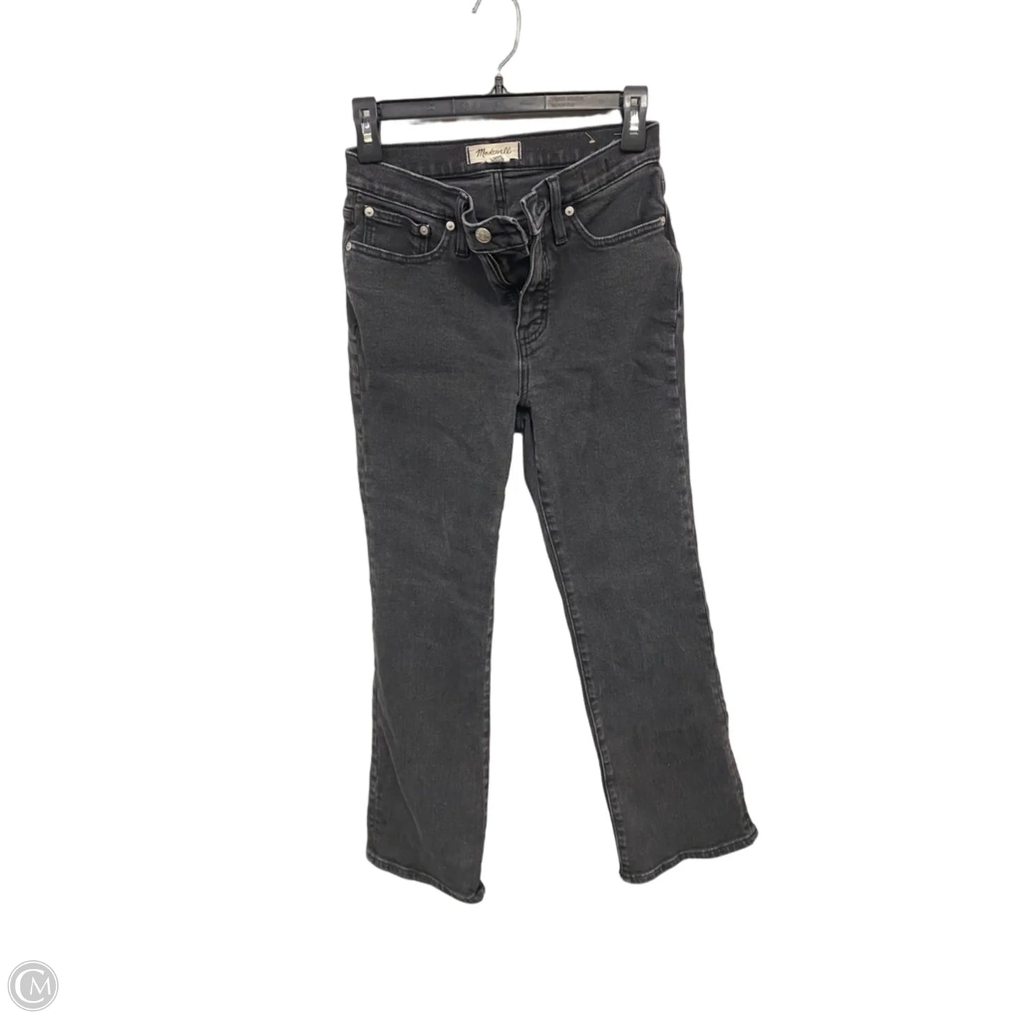 Jeans Flared By Madewell In Grey, Size: 2