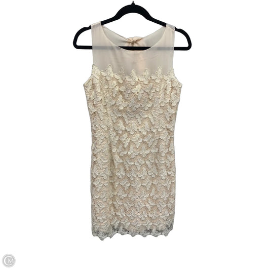 Dress Designer By Lilly Pulitzer In Gold & Tan, Size: 6