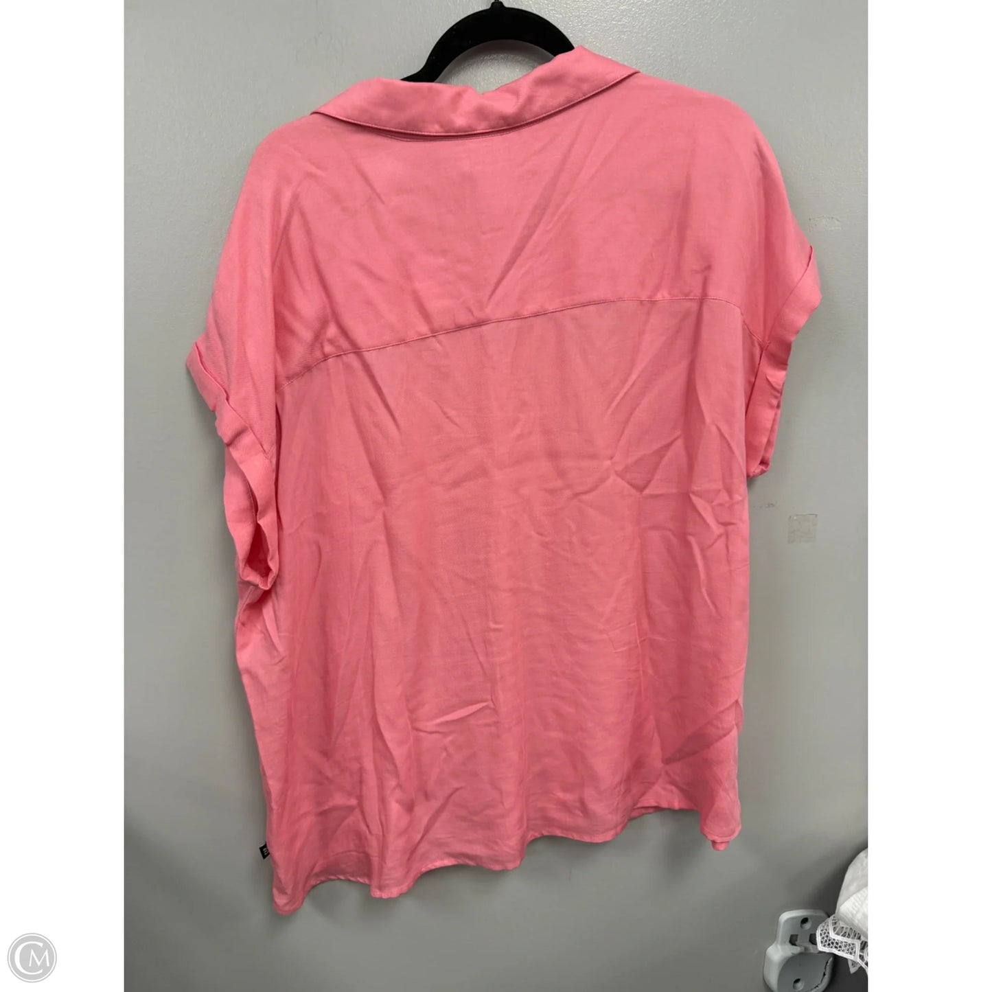 Top Short Sleeve By Gap In Coral, Size: Xl