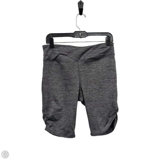 Athletic Shorts By Gaiam In Grey, Size: L