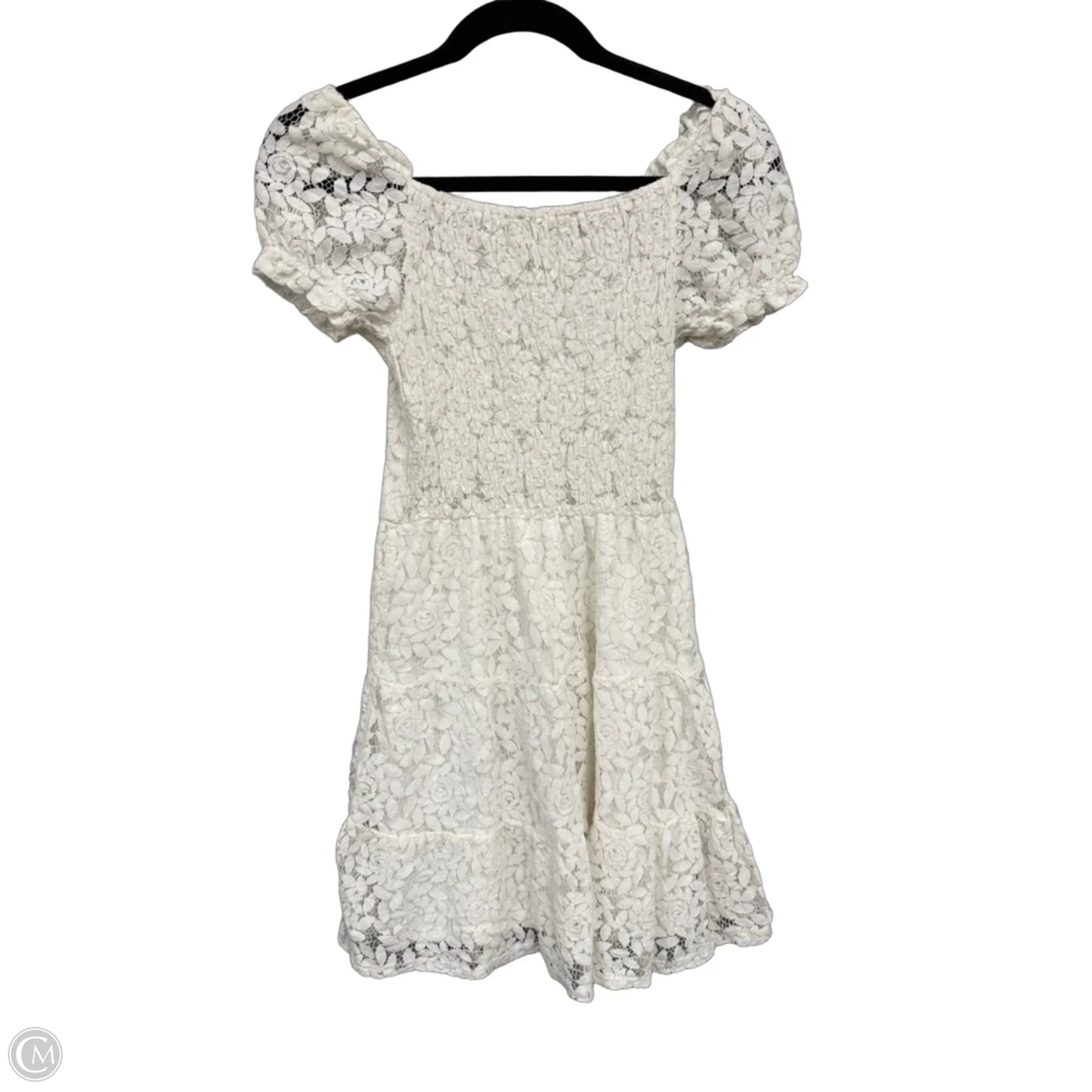 Dress Casual Short By Monteau In Cream, Size: Xs
