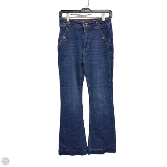 Jeans Boot Cut By Pilcro In Blue, Size: 4