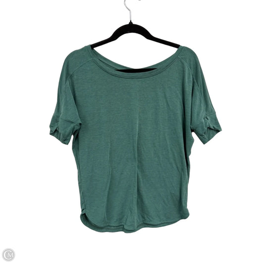 Top Short Sleeve By Prana In Green, Size: Xs