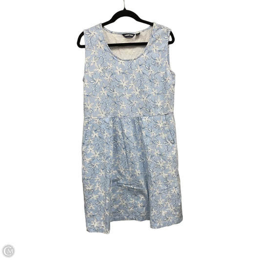 Dress Casual Short By Lands End In Floral Print, Size: L