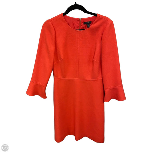 Dress Casual Short By J. Crew In Coral, Size: 4