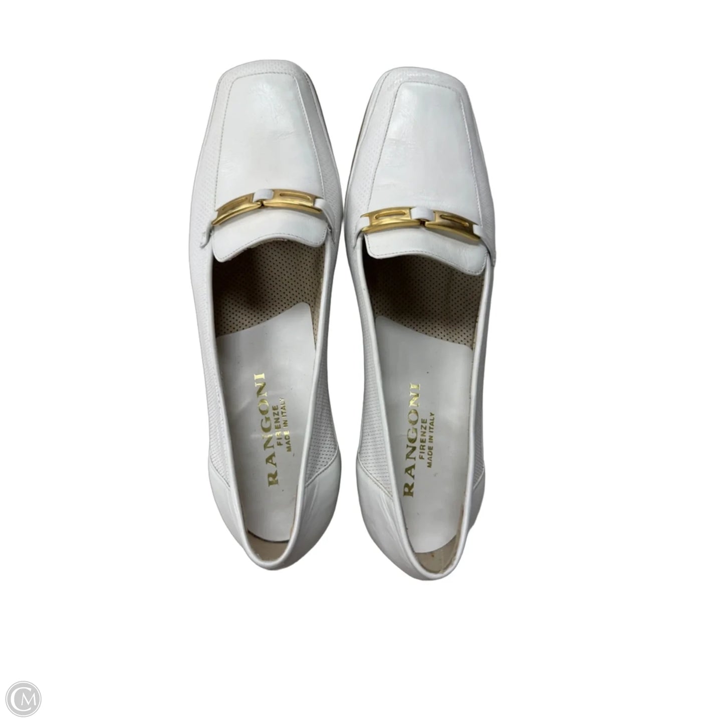 Shoes Heels Block By Clothes Mentor In White, Size: 10