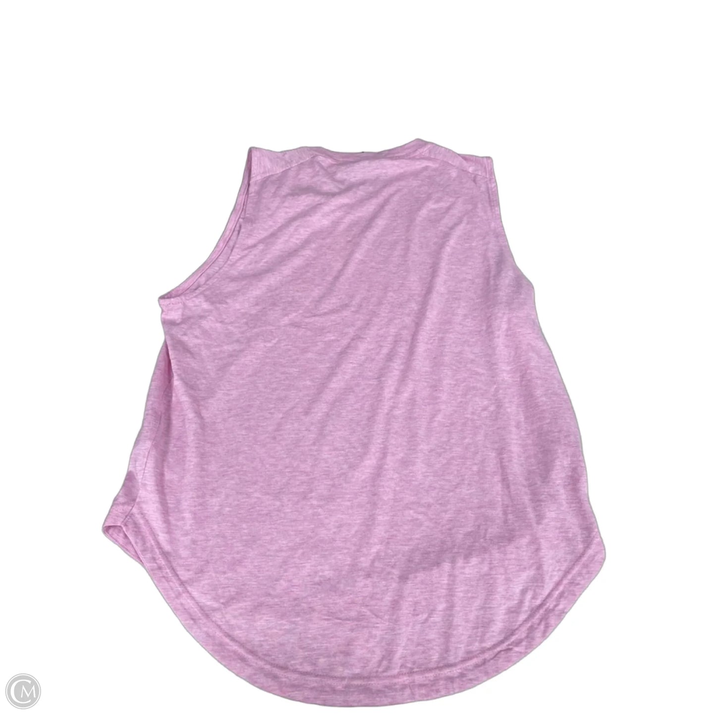 Athletic Tank Top By Adidas In Pink, Size: M