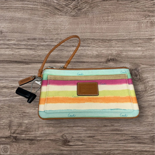 Wristlet Designer By Coach, Size: Small