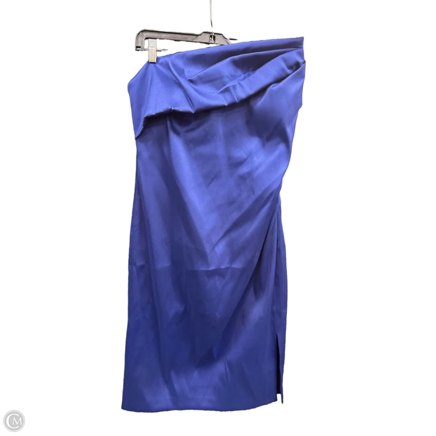 Dress Party Midi By Donna Karan In Blue, Size: 14