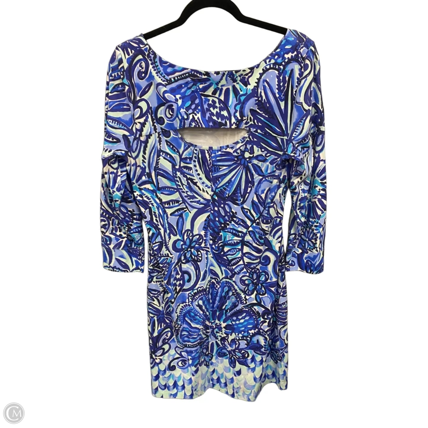 Dress Designer By Lilly Pulitzer In Blue, Size: L