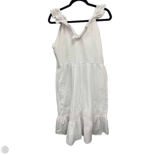 Dress Casual Midi By Target-designer In White, Size: L