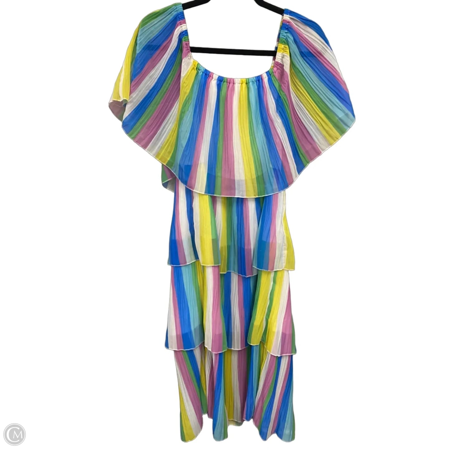 Dress Casual Maxi By Clothes Mentor In Striped Pattern, Size: Xl