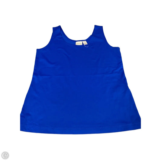 Tank Top By Chicos In Blue, Size: M