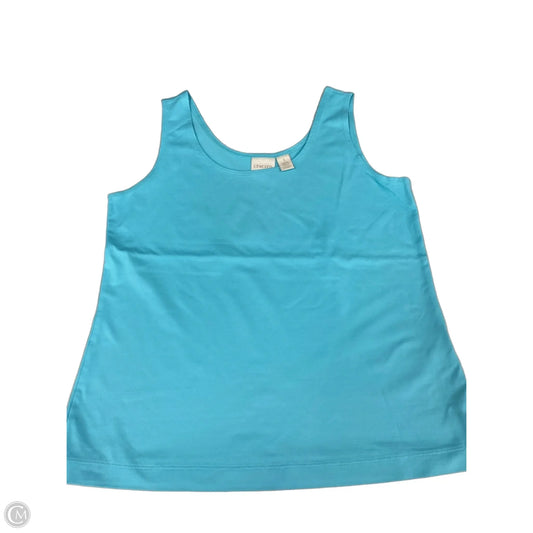 Tank Top By Chicos In Blue, Size: M