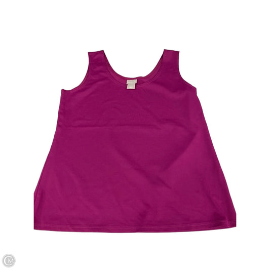 Tank Top By Chicos In Pink, Size: M