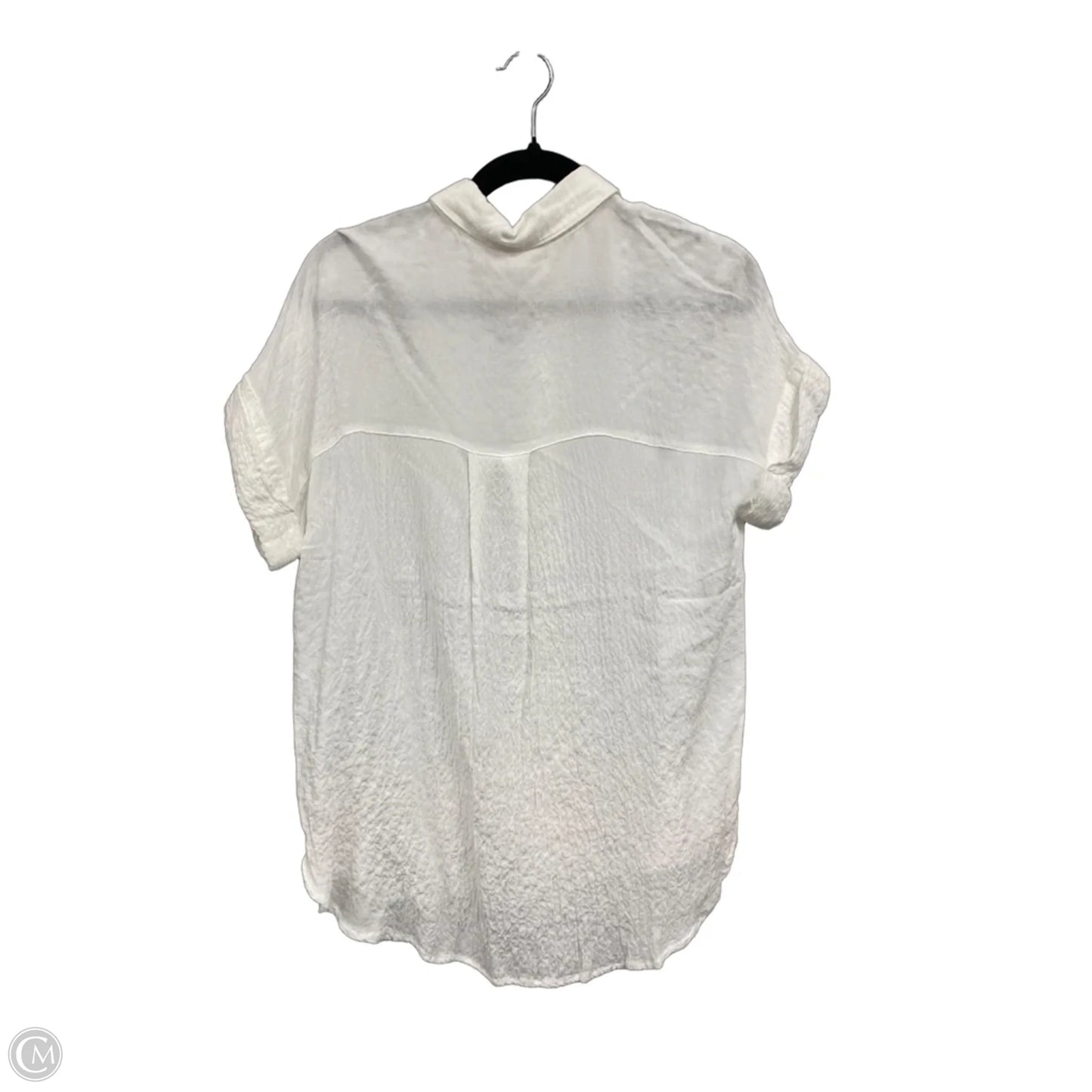 Top Short Sleeve By Jane And Delancey In Cream, Size: S