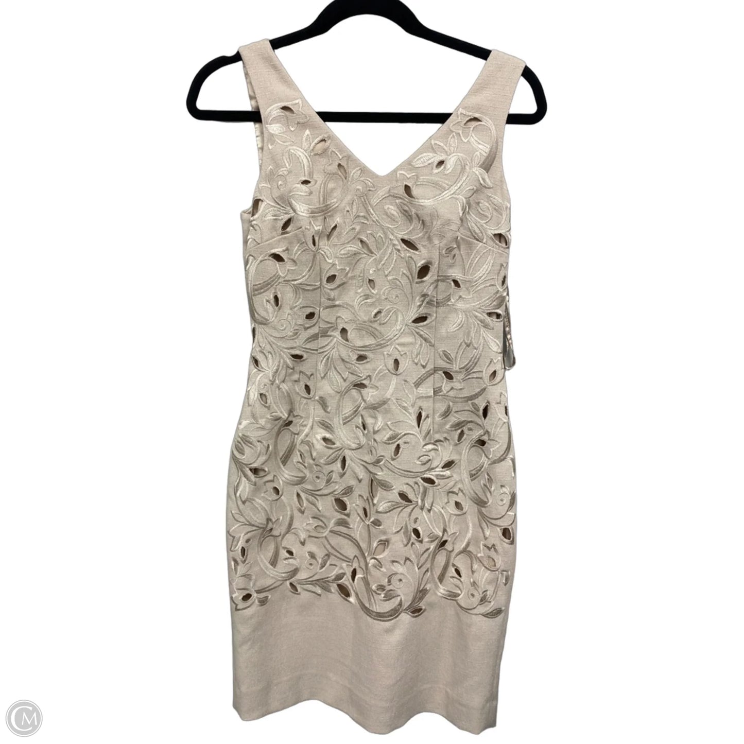 Dress Casual Short By Antonio Melani In Tan, Size: 2