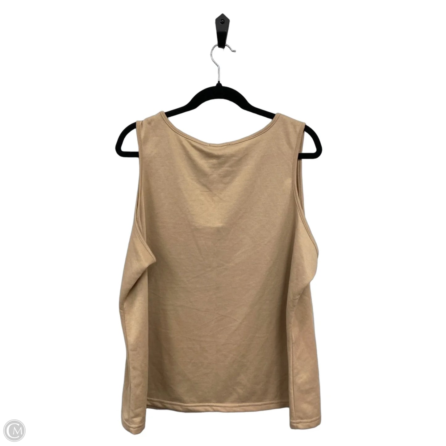 Tank Top By Not Your Daughters Jeans In Tan, Size: Xl