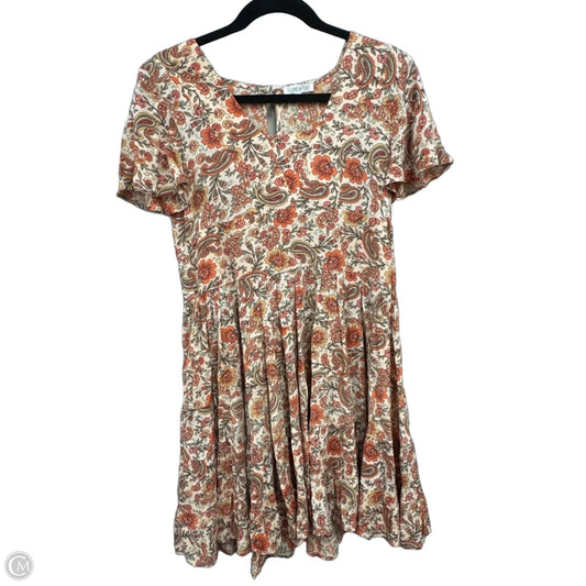 Dress Casual Short By Patrons Of Peace In Floral Print, Size: Xs