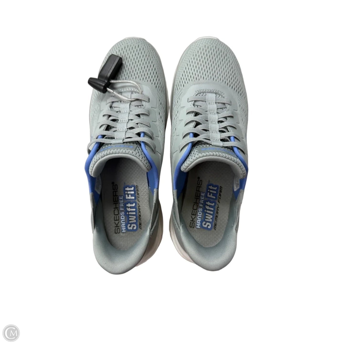 Shoes Athletic By Skechers In Grey, Size: 7.5
