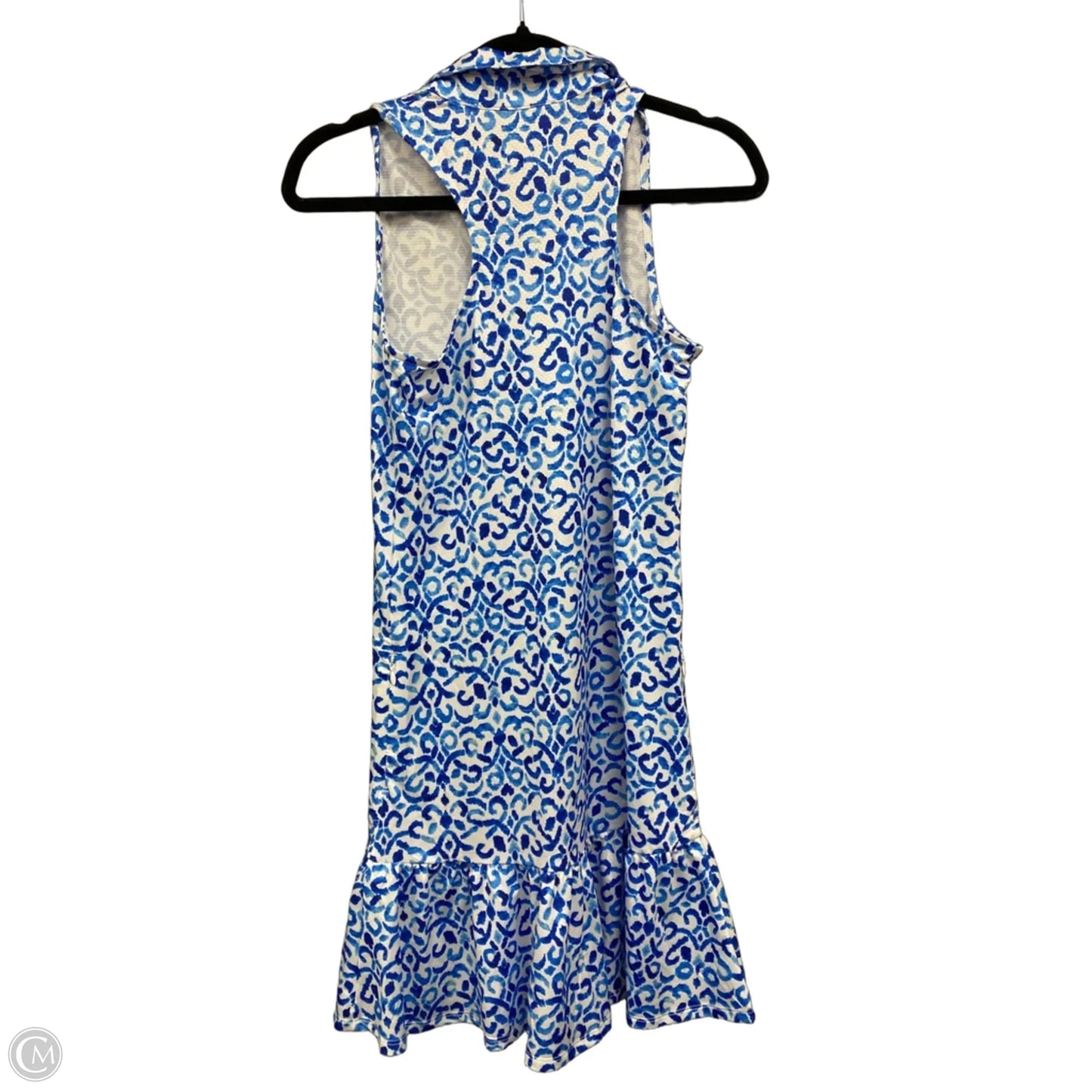 Athletic Dress By Clothes Mentor In Blue & White, Size: Xs