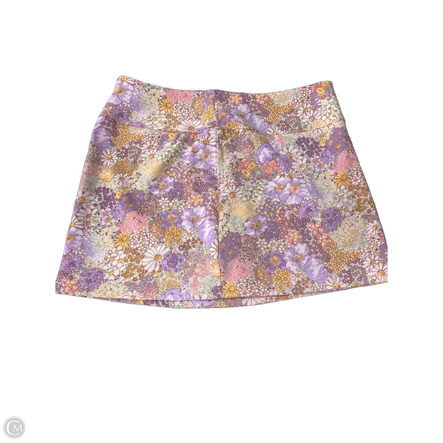 Skirt Mini & Short By Altard State In Floral Print, Size: M