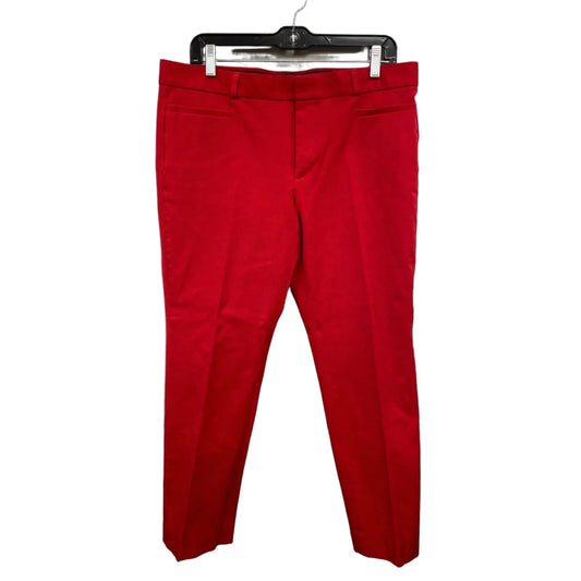 Pants Dress By Banana Republic In Red, Size: 12