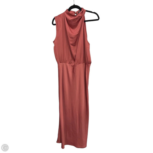 Dress Casual Maxi By Prettygarden In Coral, Size: L