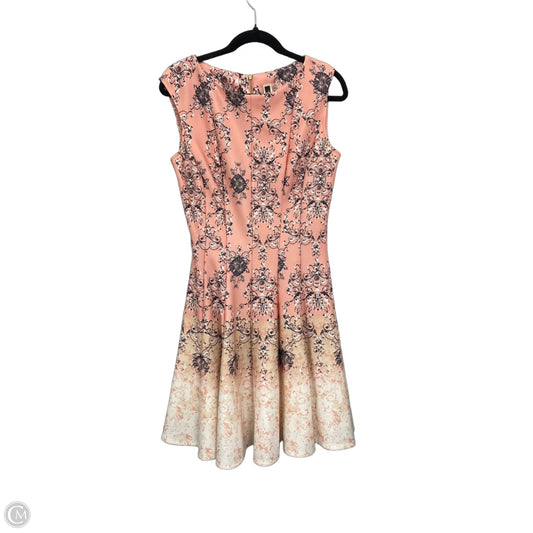 Dress Casual Short By Julian Taylor In Floral Print, Size: 12