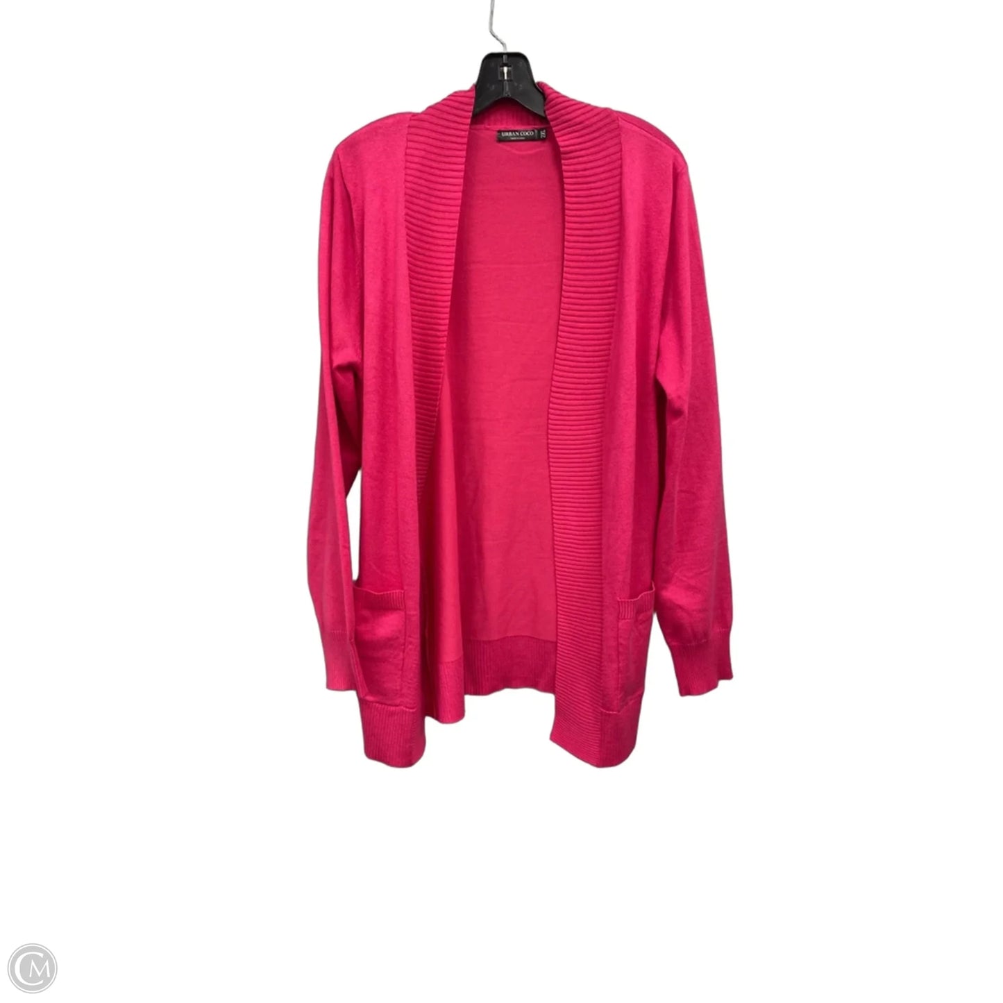 Cardigan By Clothes Mentor In Pink, Size: 2x