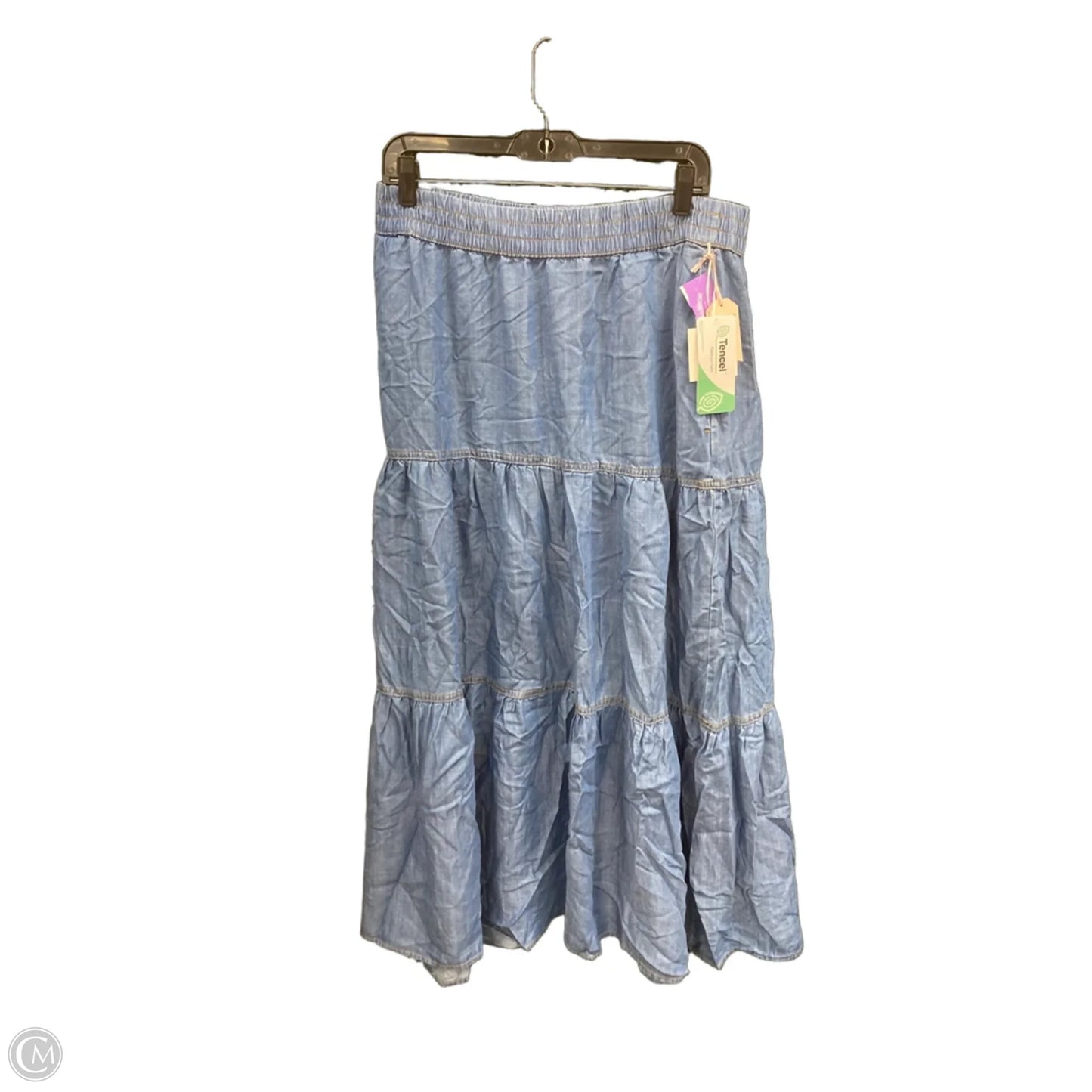 Skirt Maxi By Sigrid Olsen In Blue, Size: L