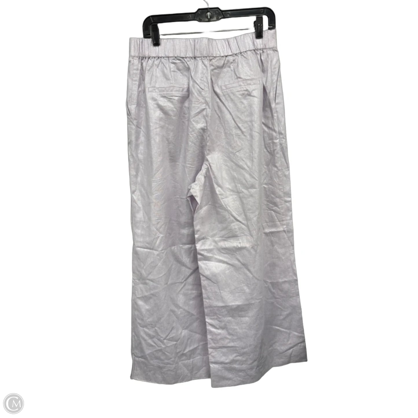Pants Wide Leg By Cmb In Purple, Size: L