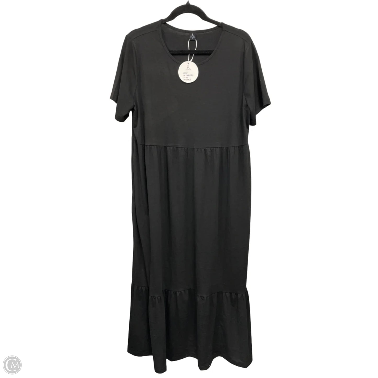 Dress Casual Maxi By Anrabess In Black, Size: Xl