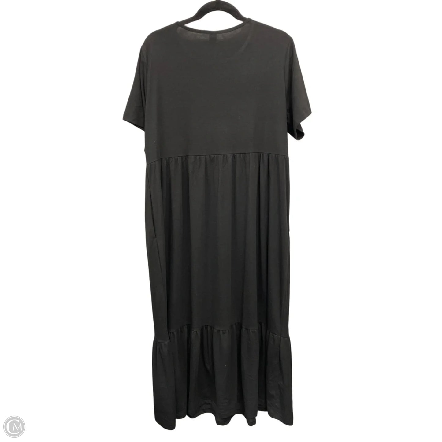 Dress Casual Maxi By Anrabess In Black, Size: Xl