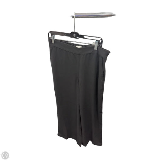Pants Wide Leg By Loft In Black, Size: M