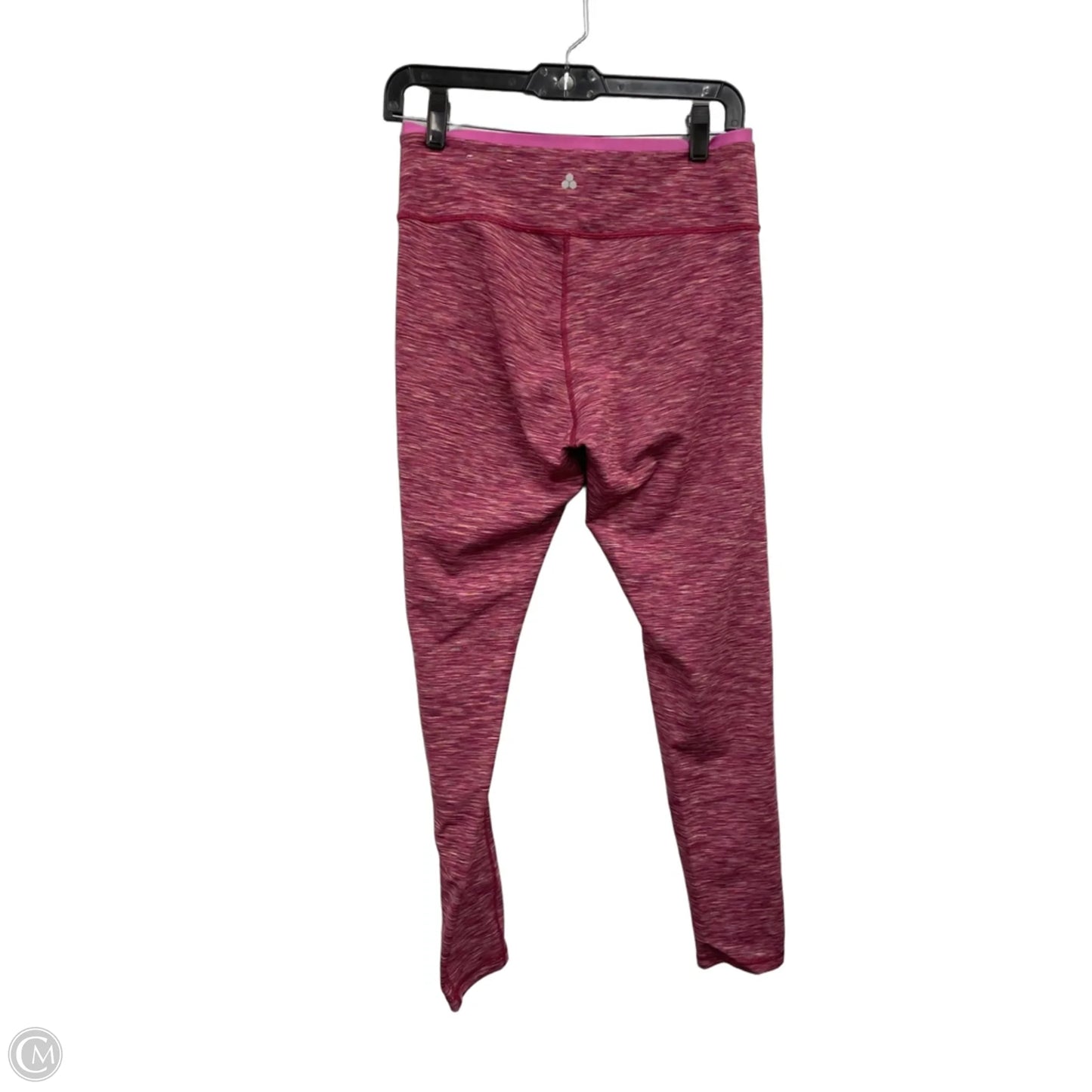 Athletic Leggings By Tek Gear In Pink, Size: L