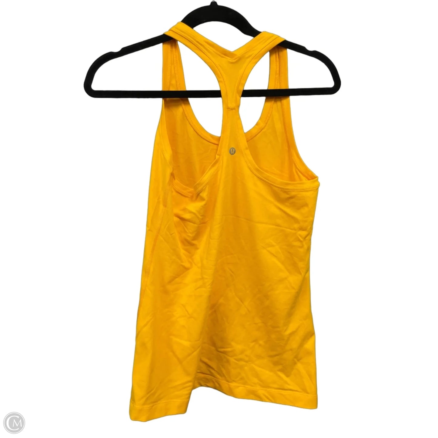 Athletic Tank Top By Lululemon In Gold, Size: L