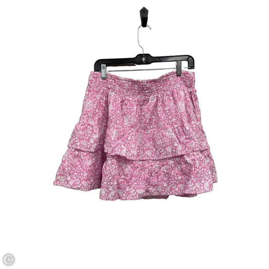 Skirt Mini & Short By Vineyard Vines In Floral Print, Size: Xl