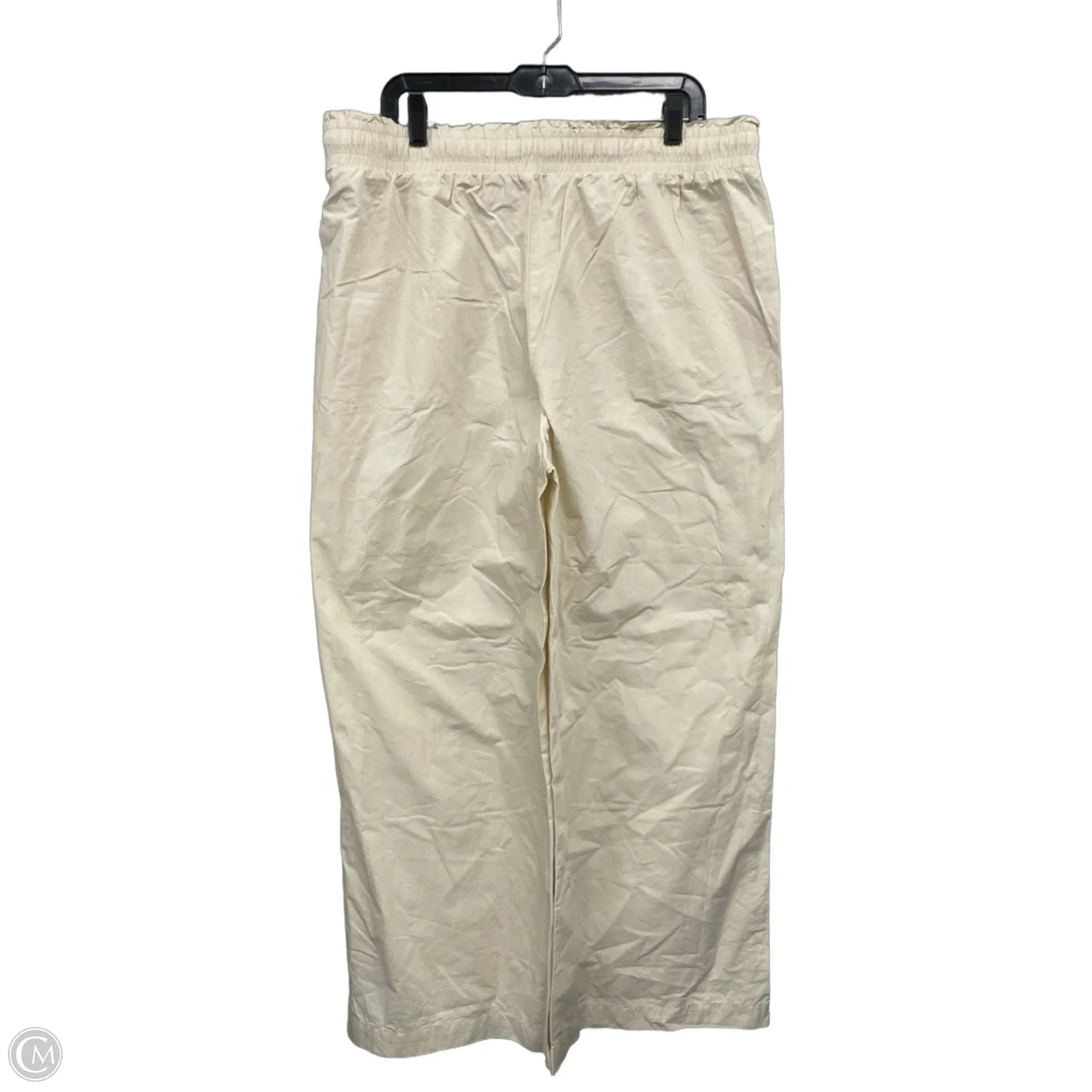 Pants Wide Leg By Kensie In Tan, Size: Xl